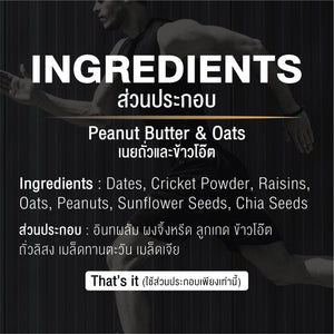 ProPro Peanut Butter & Oats // Cricket Protein Bar